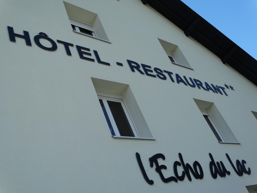 Hotel Restaurant L Echo Du Lac Gérardmer Esterno foto